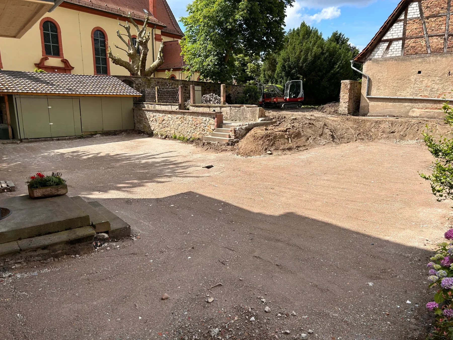 Pfarrhof St. Laurentius in Hemsbach – Aufnahme 1