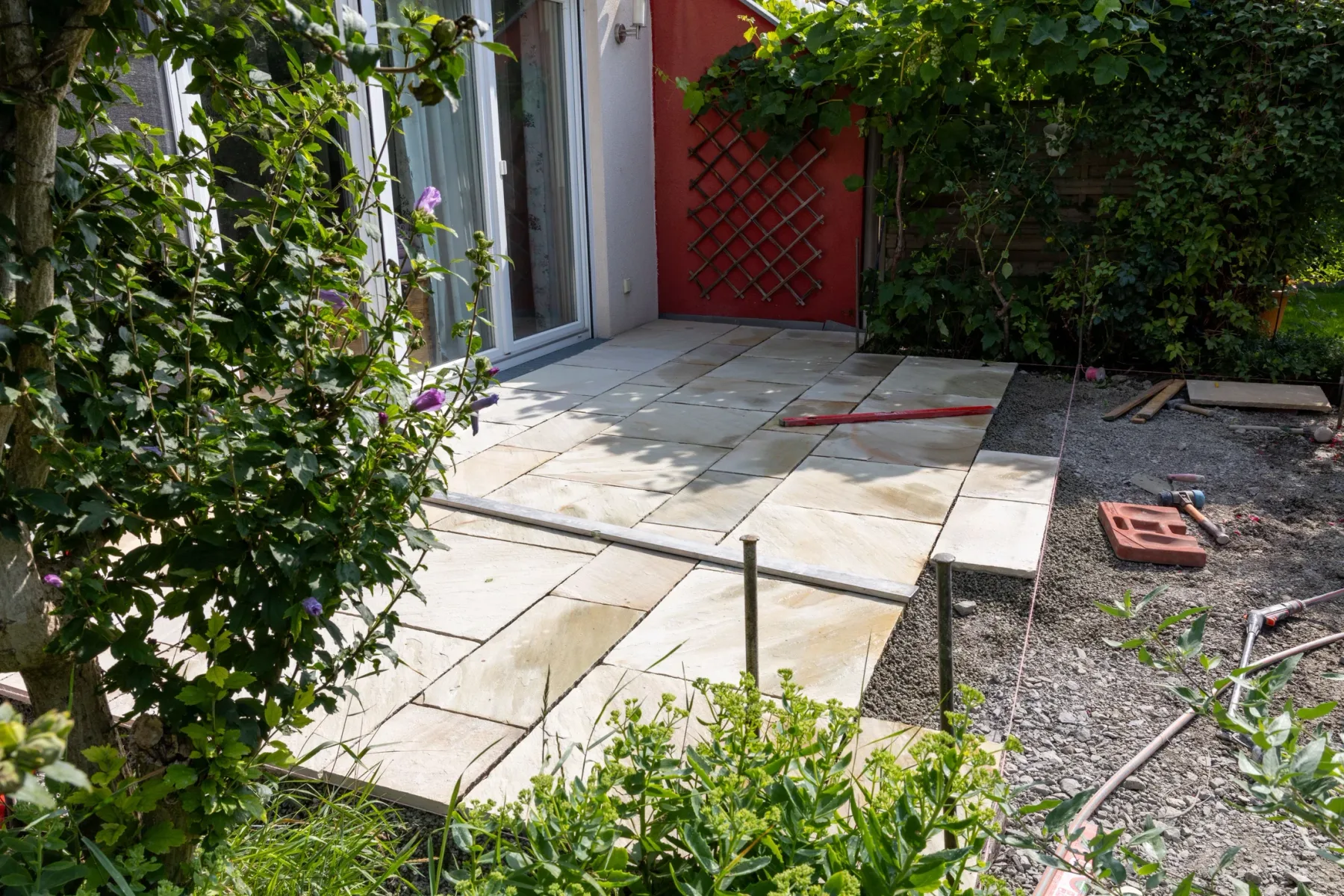 Natursteinterrasse – Aufnahme 9