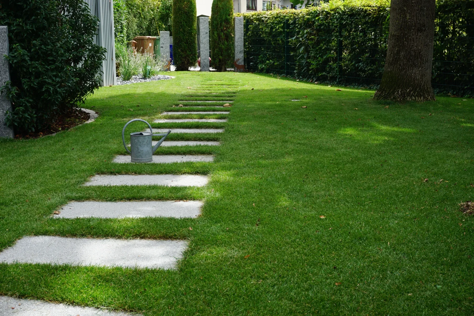 Garten mit Wasserspielen – Aufnahme 2